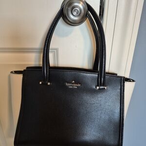 Kate Spade Two-Tone Black and Cream Purse